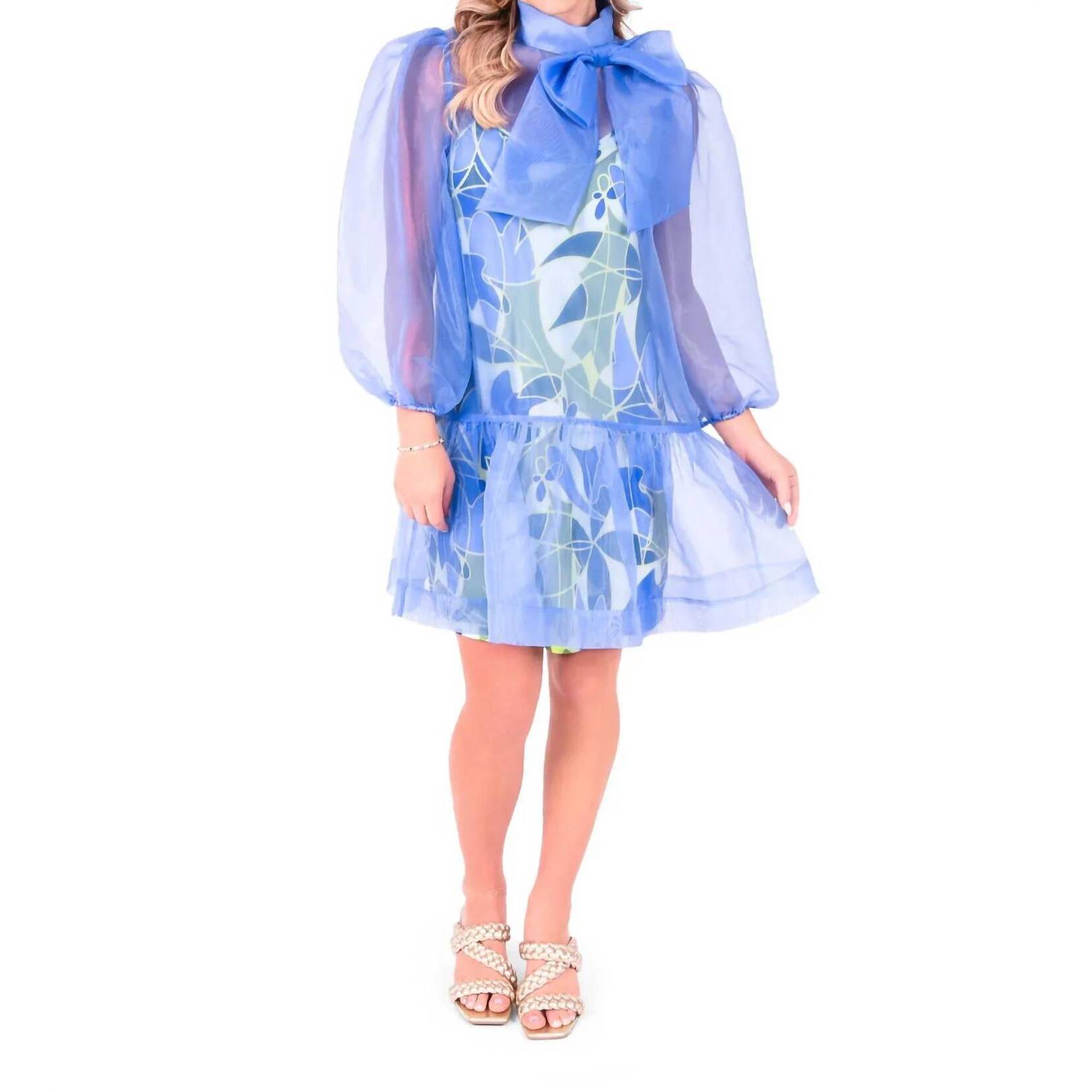 New Emily Mccarthy Bella Mini Dress In Holly